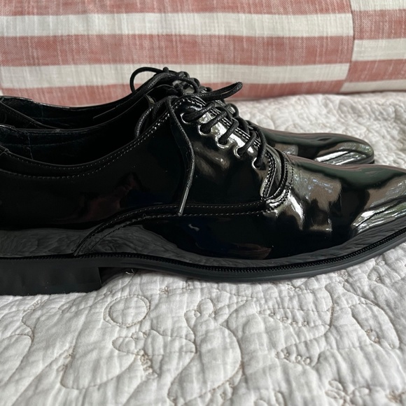 Formal tuxedo/ black tie men’s shoes size 10.5 D worn one time
